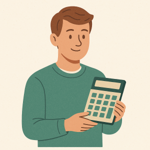 Konkursinio balo skaičiuoklė